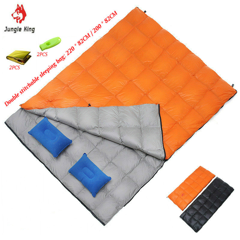 Outdoor Camping Sleeping Bag - Jungle King Double Ultralight Outdoor Camping