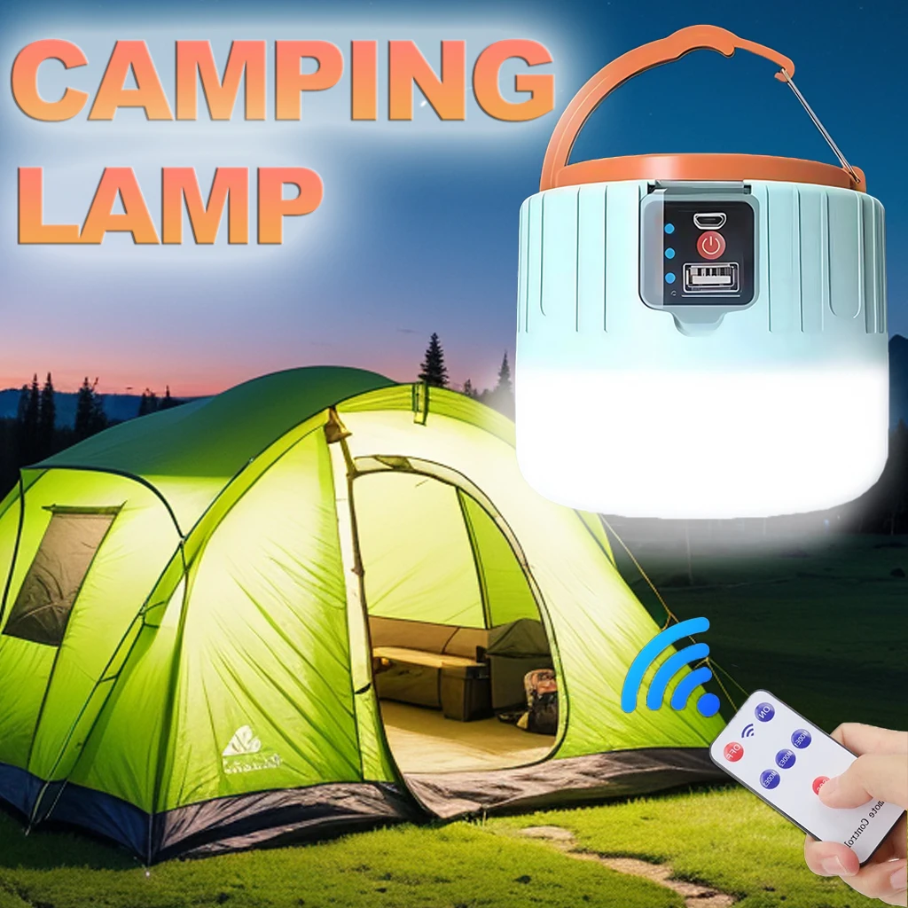 Outdoor Camping And Fishing - Solar Camping Lantern Rechargeable LED Portable