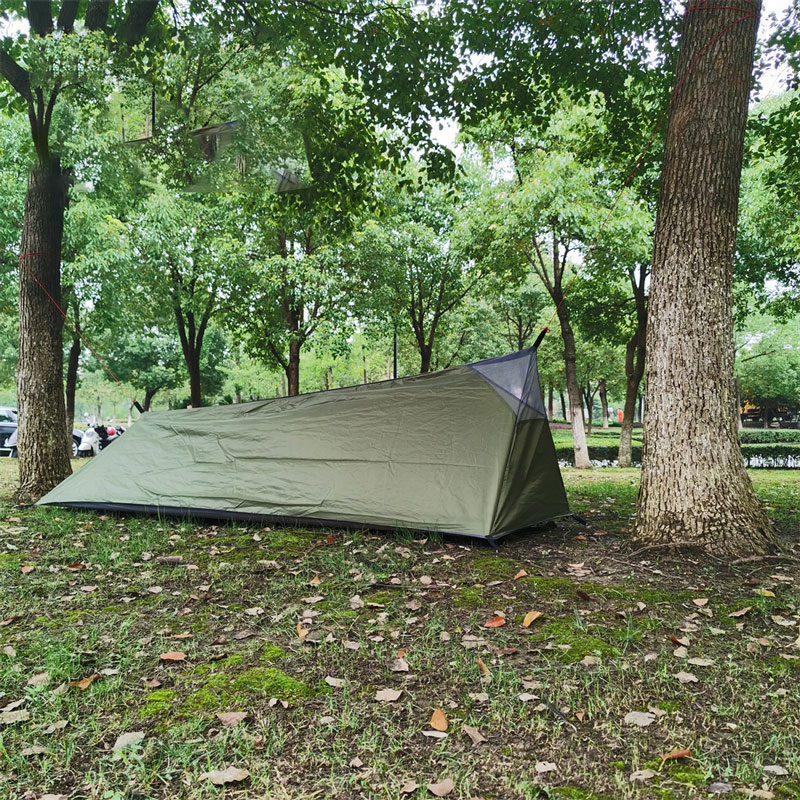Outdoor Camping Sleeping Bag - One person Sleeping Bag Tent Rodless