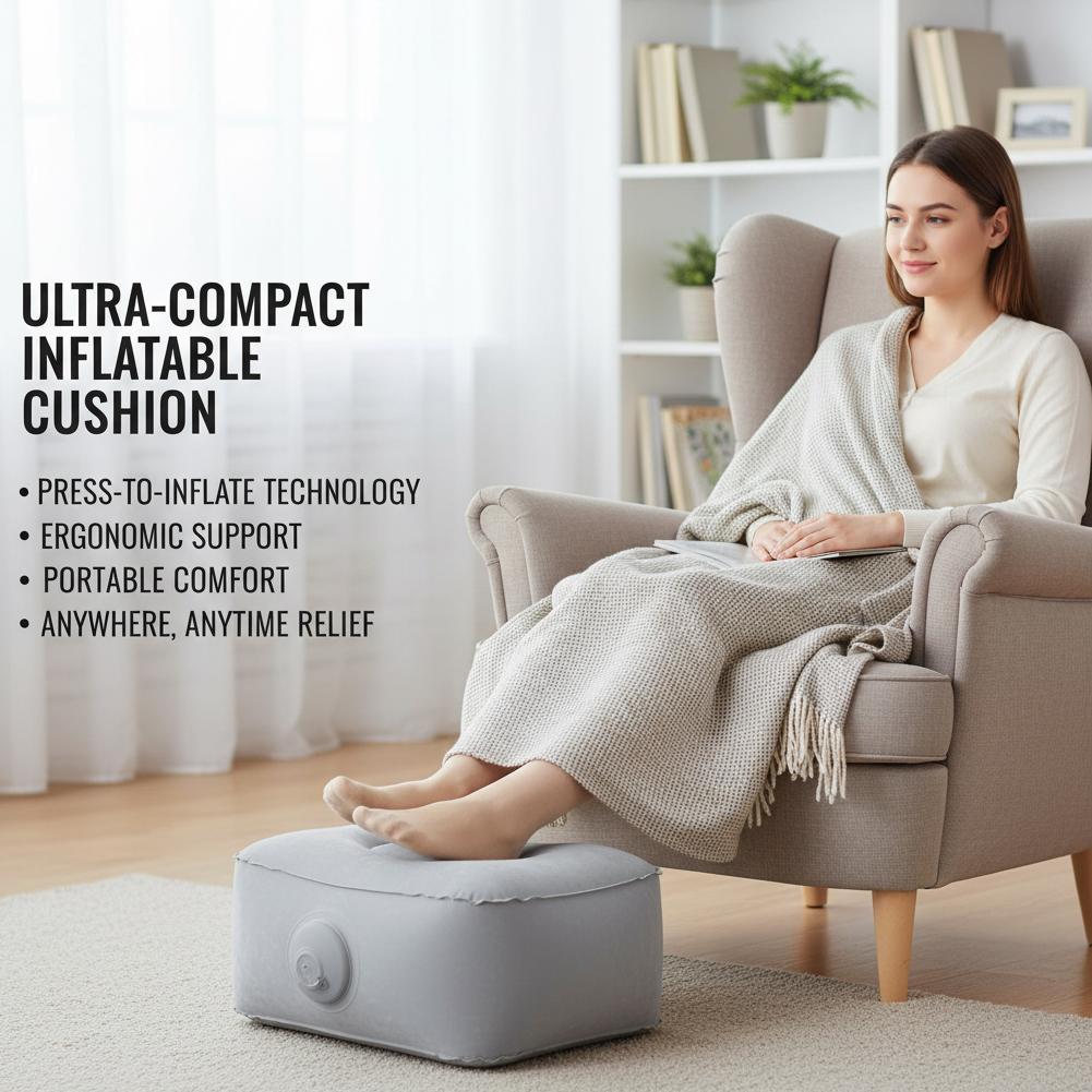 Press Type Inflatable Cushion  - Outdoor Camping Mattress recension och pris