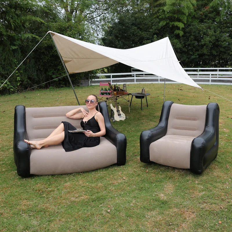 Air Mattress Inflatable Sofa D - Outdoor Camping Mattress recension och pris
