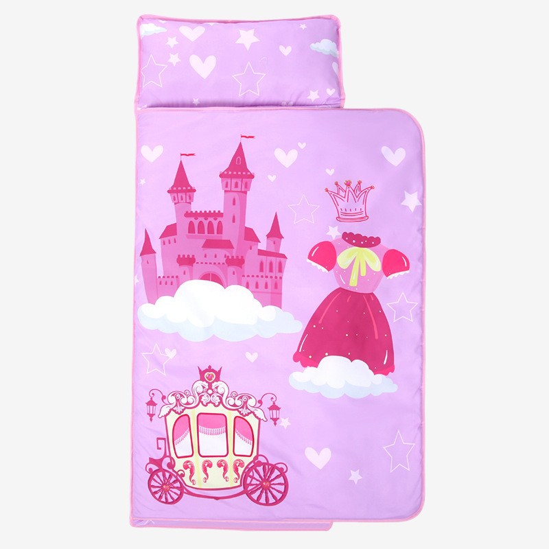 Toddler Nap Mat with Pillow an - Outdoor Camping Sleeping Bag recension och pris