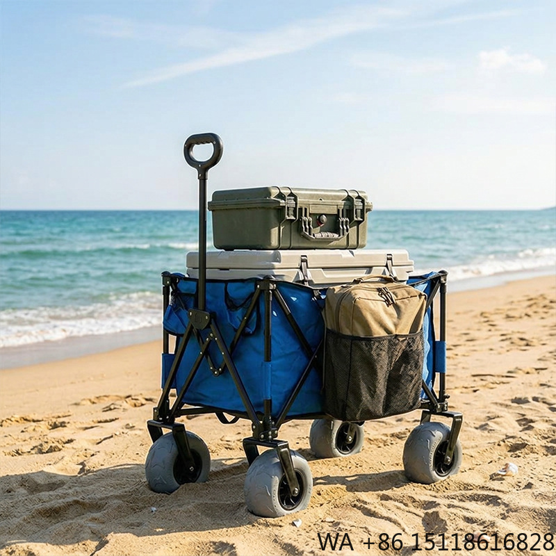 Foldable Metal Beach Wagon Qui - Camp Table Folding recension och pris
