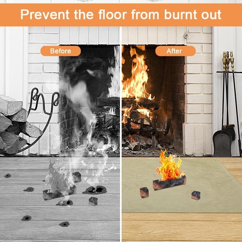 Camping Fireproof Mat Heat Res - Outdoor Camping Mat recension och pris