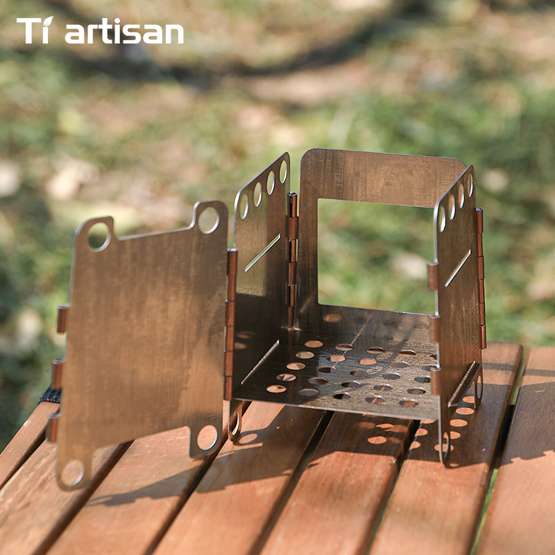 Tiartisan Stainless Steel Camp - Outdoor Camping Wood Stove recension och pris