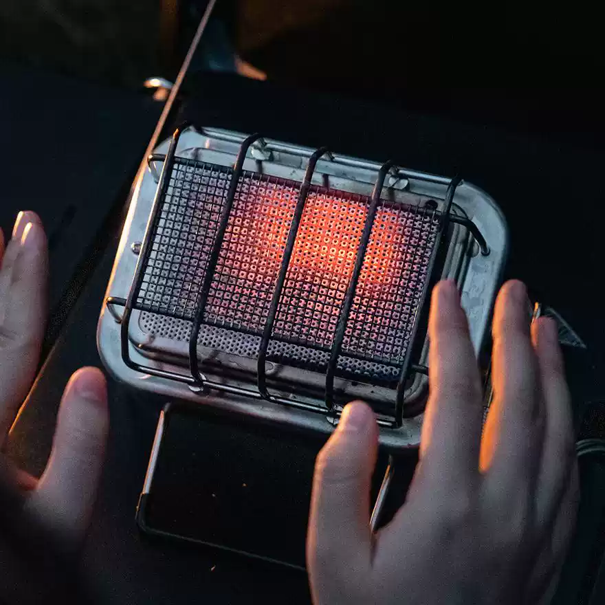 Portable 2 in 1 Camping Heater - Outdoor Camping Gas Stove recension och pris