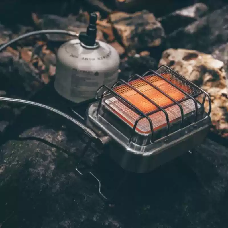 Portable 2 in 1 Camping Heater - Outdoor Camping Gas Stove recension och pris