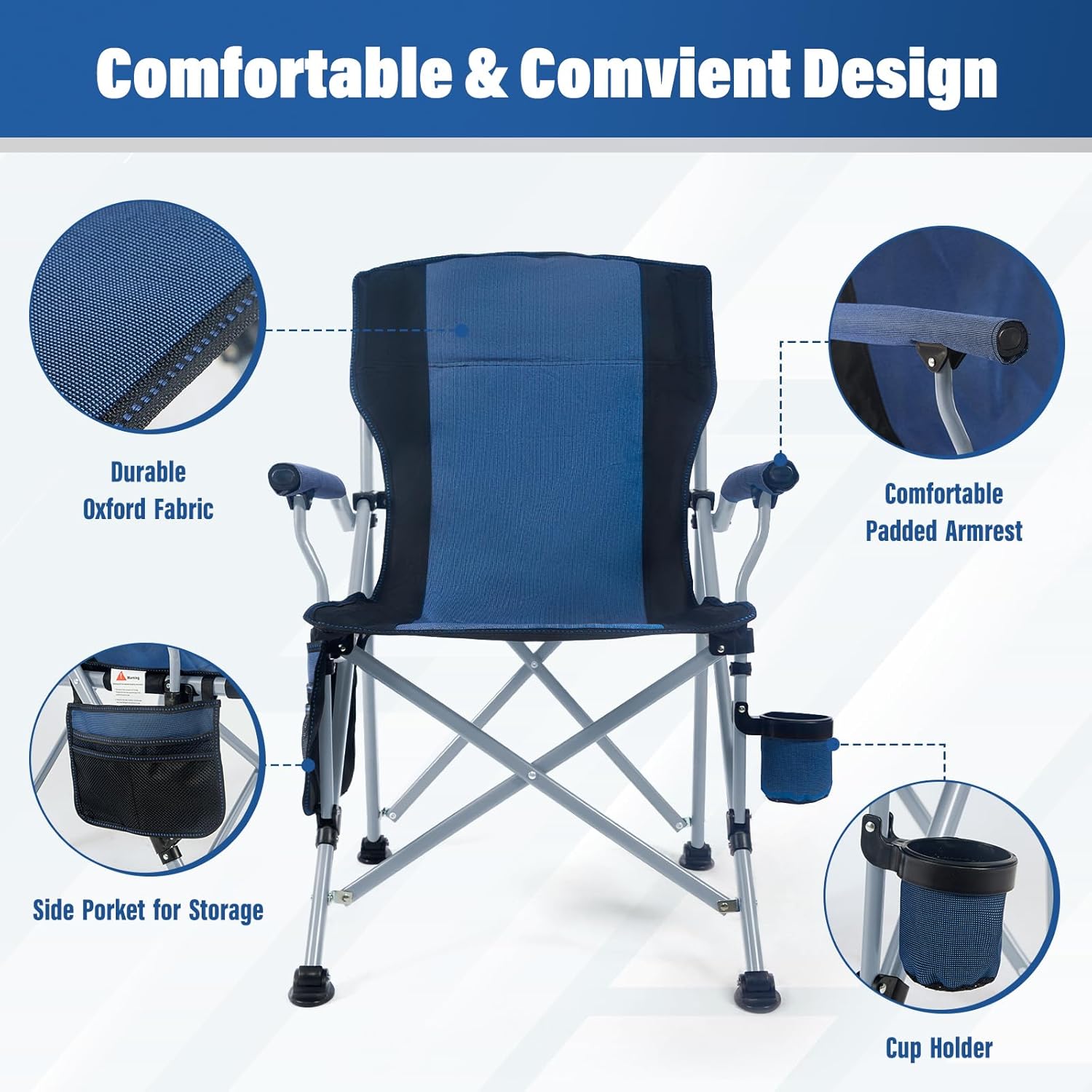 Factory Wholesale Outdoor Port - Outdoor Chair Camping recension och pris