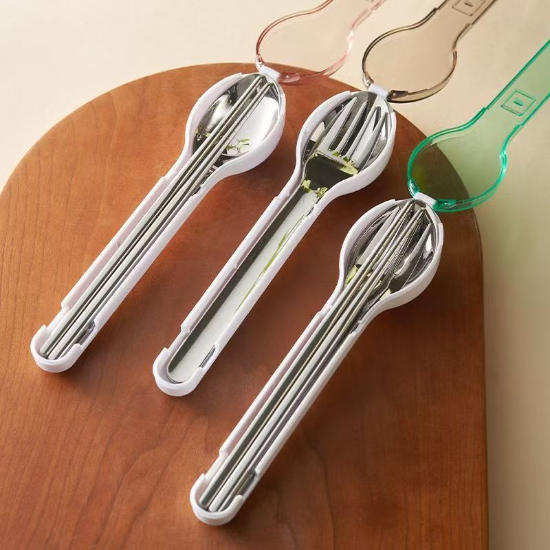 Portable Cutlery Set with Stor - Outdoor Camping Knife recension och pris