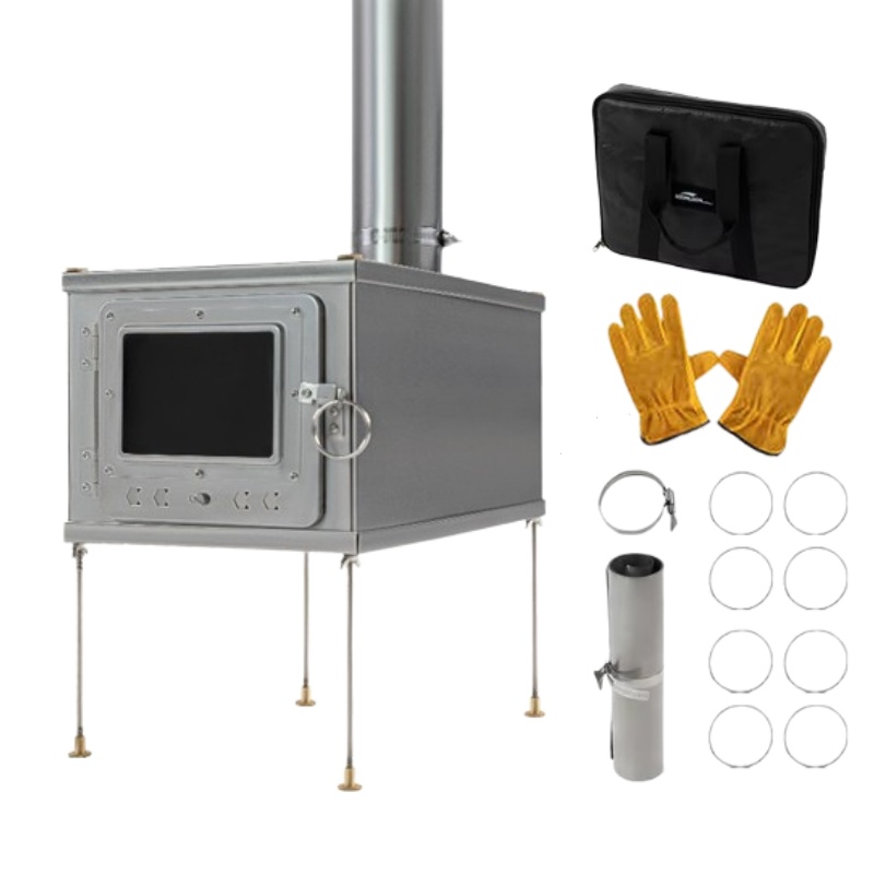 Foldable  Tent Stove Lightweig - Outdoor Camping Wood Stove recension och pris