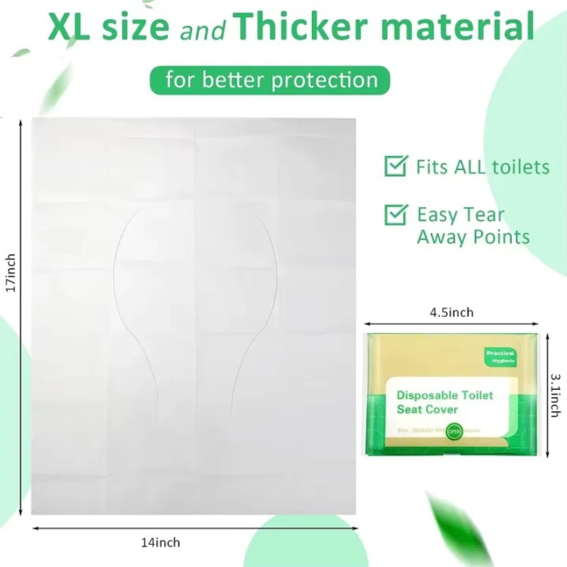 10-120PCS Disposable Toilet Se - Outdoor Camping Mat recension och pris