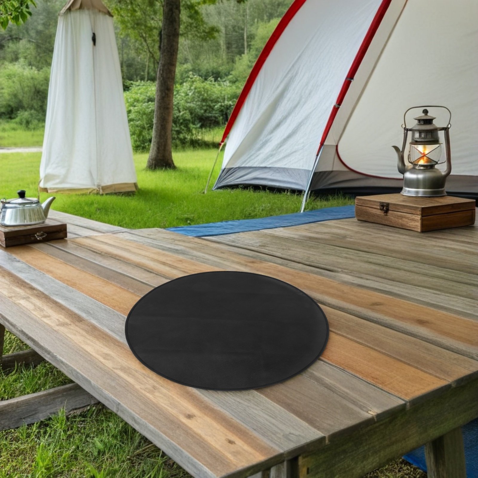 Round Heat Resistant Fireproof - Outdoor Camping Mat recension och pris