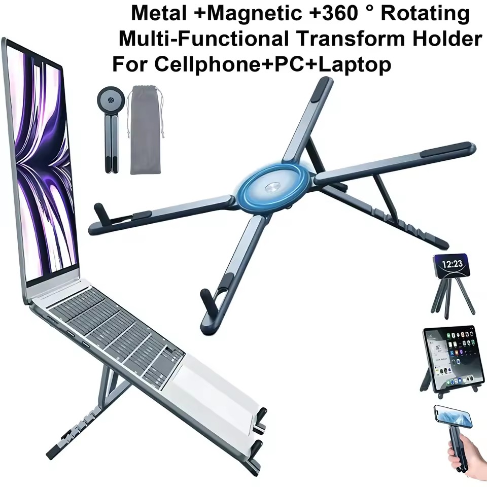 Portable Magnetic Phone Holder - Camp Table Folding recension och pris