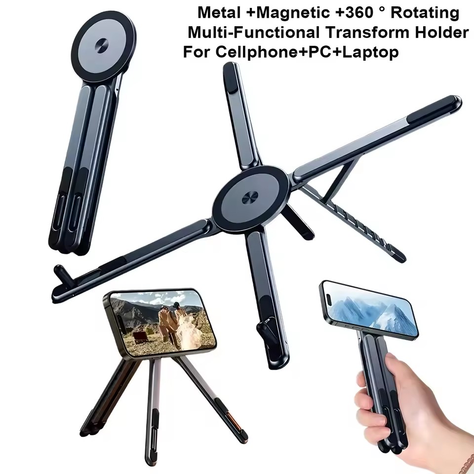 Portable Magnetic Phone Holder - Camp Table Folding recension och pris