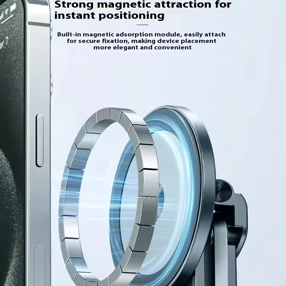 Portable Magnetic Phone Holder - Camp Table Folding recension och pris