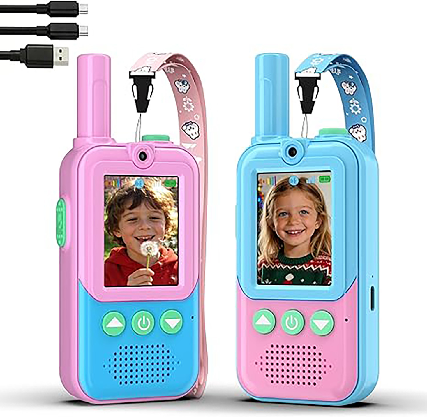 Rechargeable Kids Video Walkie - Outdoor Camping Videos recension och pris