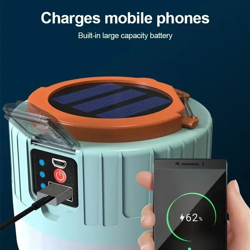 Solar Camping Lantern Recharge - Outdoor Camping And Fishing recension och pris
