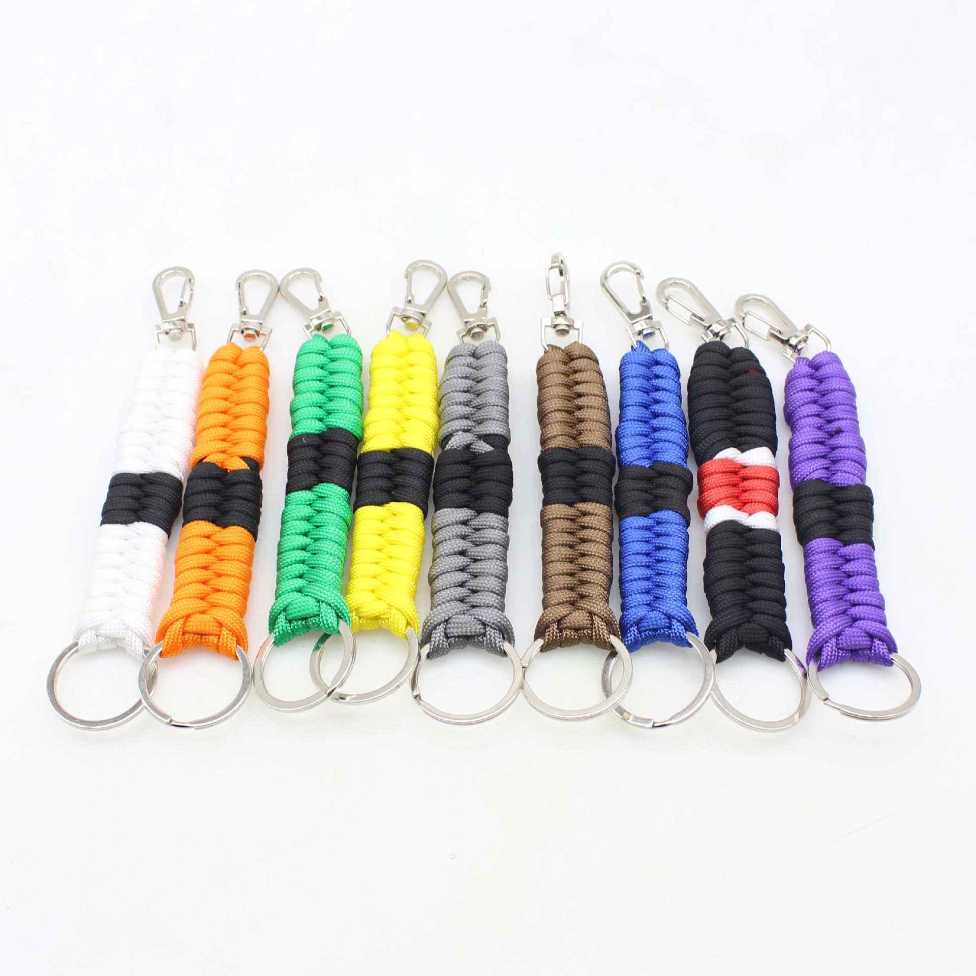 Fashion Paracord Keychain Ring - Outdoor Camping Ideas recension och pris