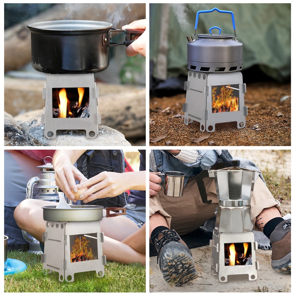 Camping Furnace Wood Stove Alc - Outdoor Camping Wood Stove recension och pris
