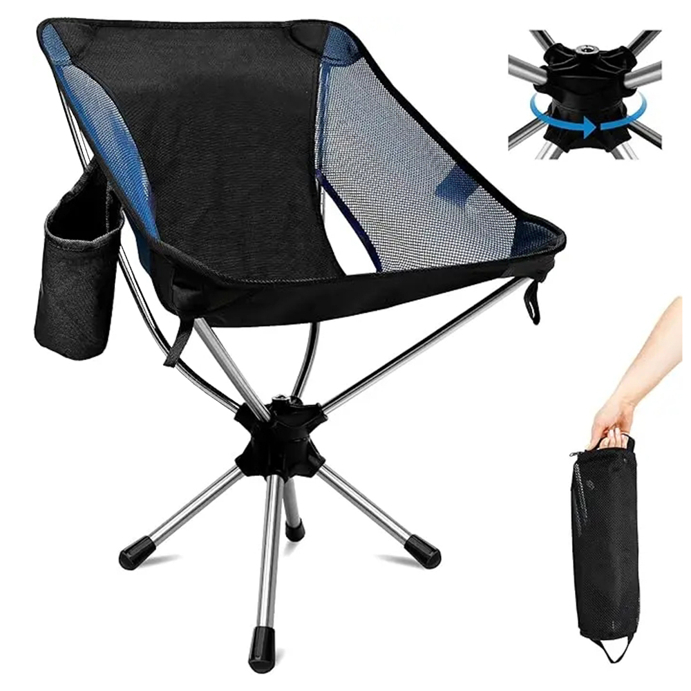 Folding Camping Chair 360° Rot - Outdoor Camping Hammock Chair recension och pris