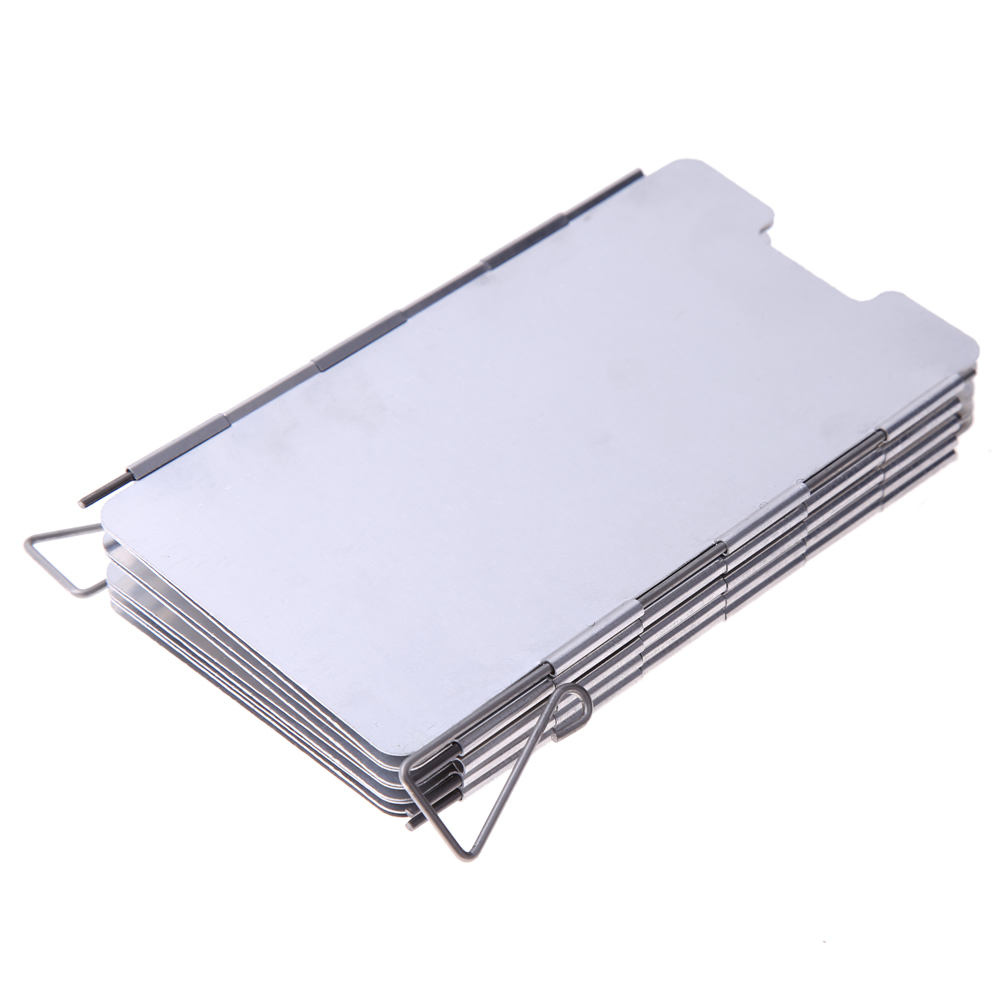 9pcs Windproof Windshield Fold - Outdoor Camping Gas Stove recension och pris
