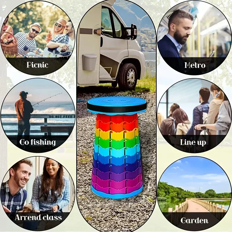 Rainbow Telescopic Camping Sto - Outdoor Camping And Fishing recension och pris