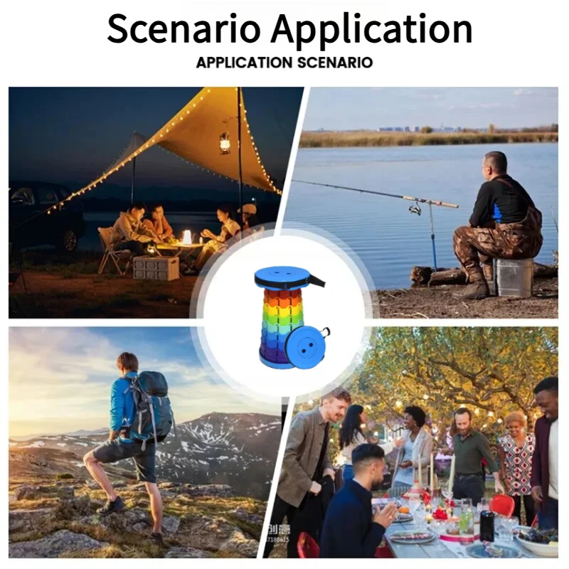 Rainbow Telescopic Camping Sto - Outdoor Camping And Fishing recension och pris