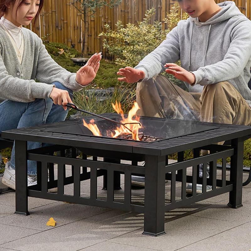 Camping Firewood Stove Square  - Outdoor Camping Wood Stove recension och pris
