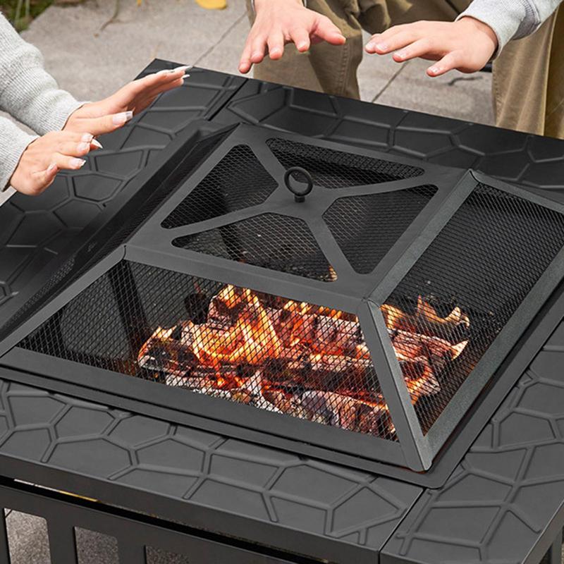 Camping Firewood Stove Square  - Outdoor Camping Wood Stove recension och pris