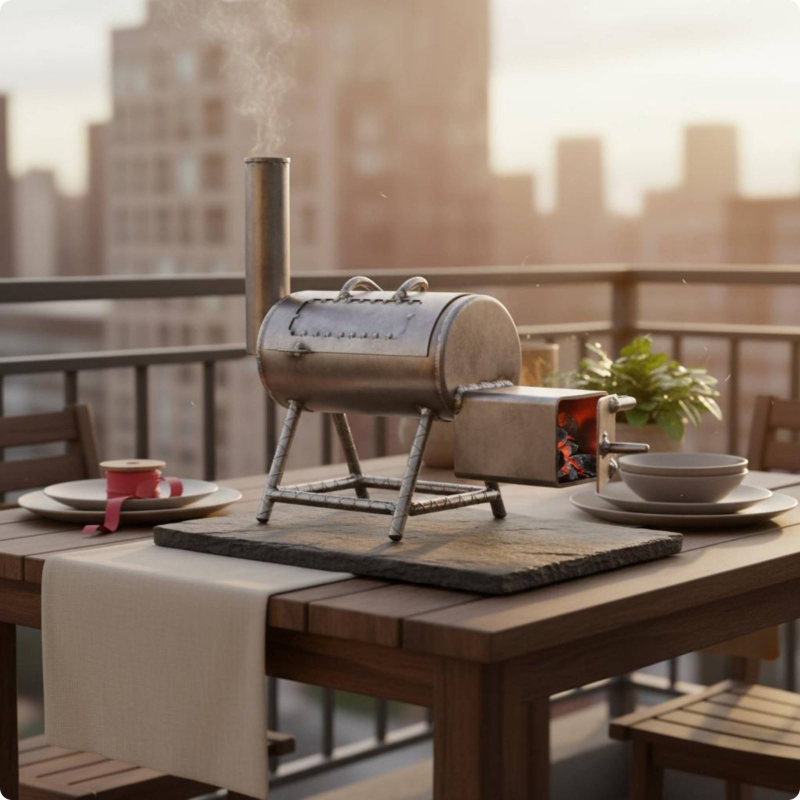 Mini Grill Gift Idea Portable  - Outdoor Camping Ideas recension och pris