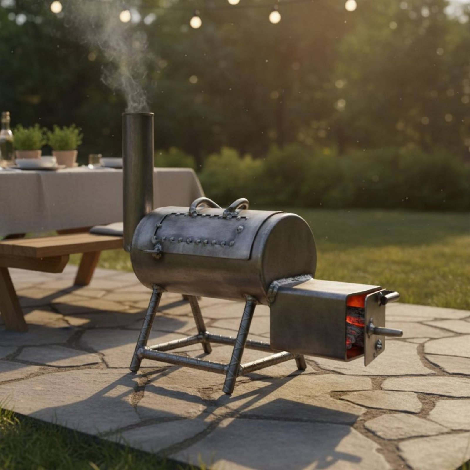 Mini Grill Gift Idea Portable  - Outdoor Camping Ideas recension och pris