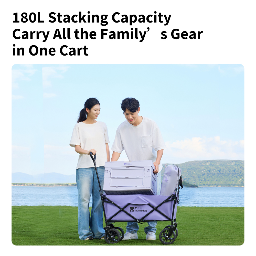 Mobi Garden Foldable Four-Whee - Camp Table Folding recension och pris