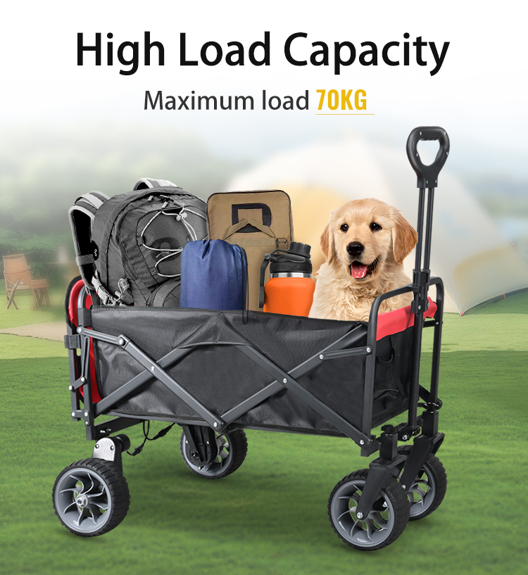 Electric Camping Wagon Cart Fo - Outdoor Camping And Fishing recension och pris