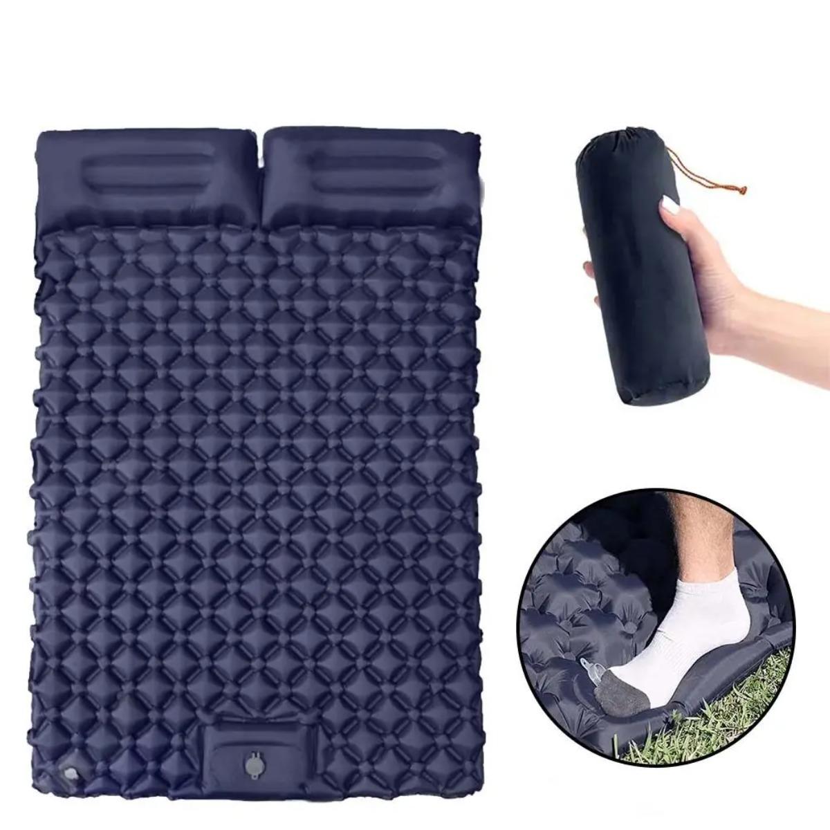 Single & Double Inflatable Air - Outdoor Camping Mat recension och pris