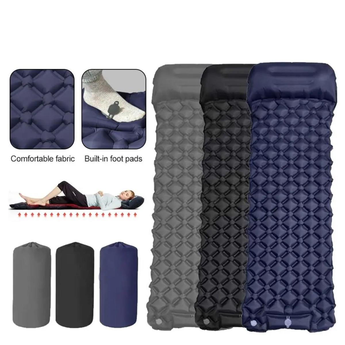 Single & Double Inflatable Air - Outdoor Camping Mat recension och pris