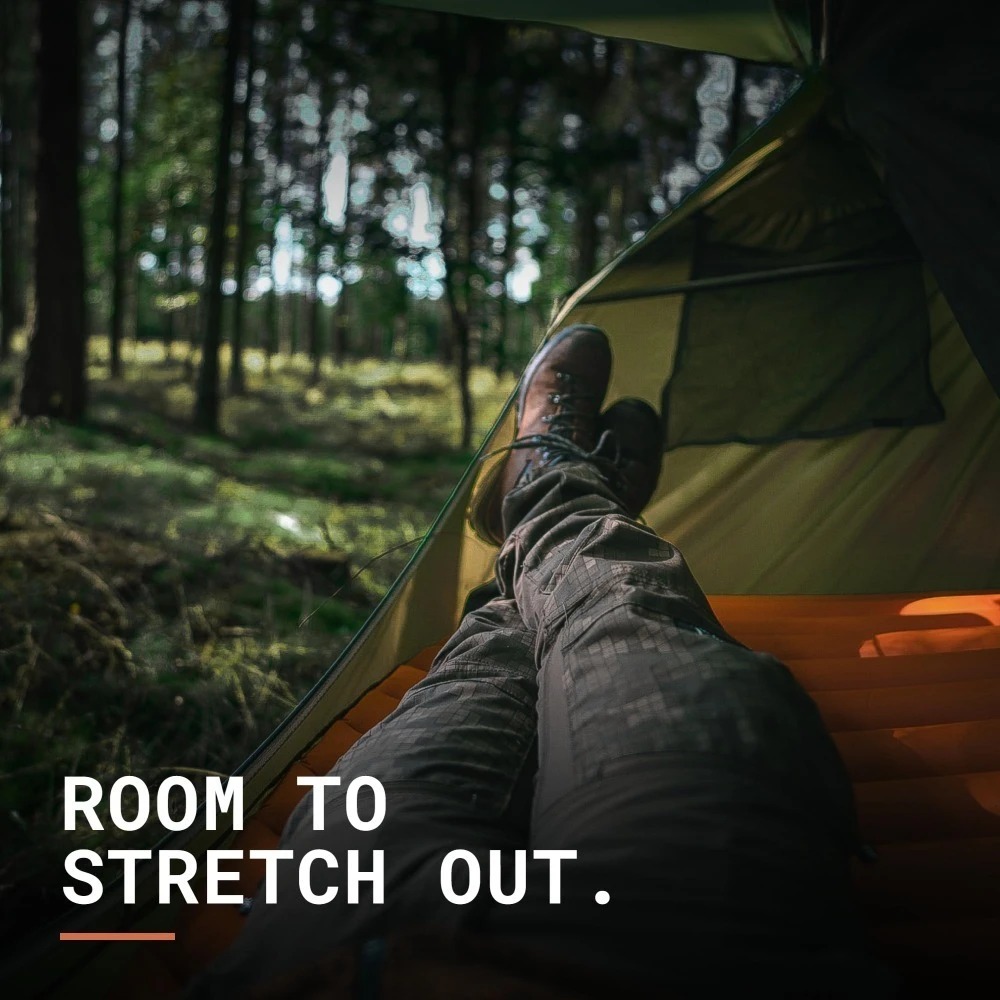 Flat Hammock with Mosquito Net - Outdoor Camping Hammock recension och pris