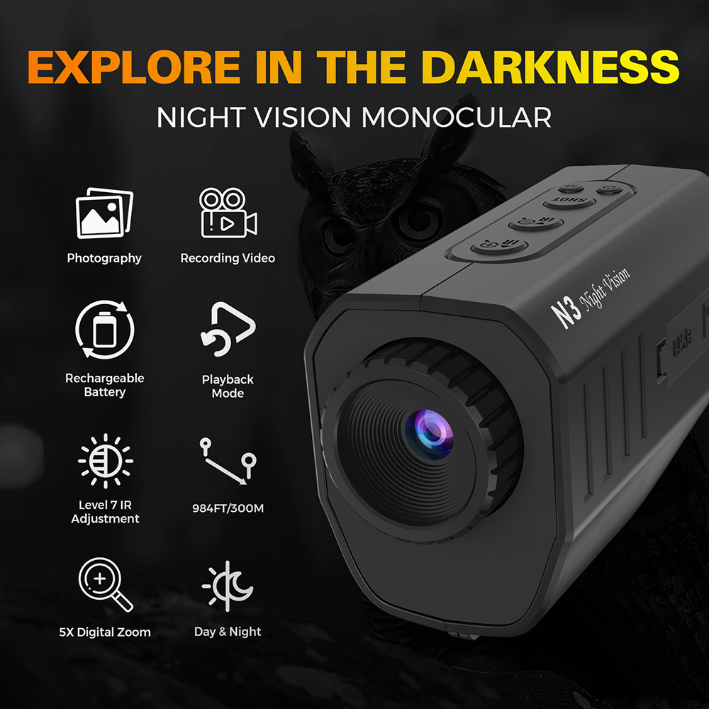 GTGUARD N3 Single-Tube Night V - Outdoor Camping Videos recension och pris