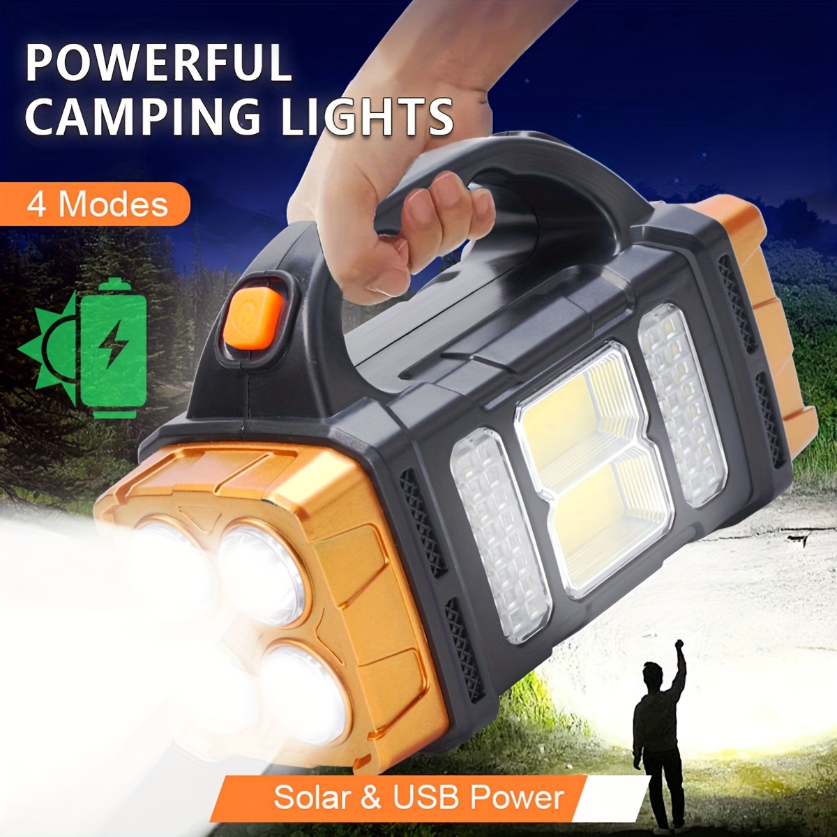 New Upgrade Rechargeable High  - Outdoor Camping And Fishing recension och pris