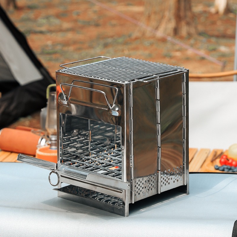 Outdoor ultra-light and portab - Outdoor Camping Wood Stove recension och pris