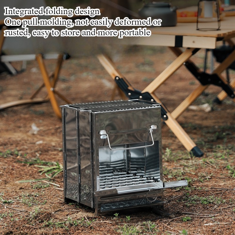 Outdoor ultra-light and portab - Outdoor Camping Wood Stove recension och pris