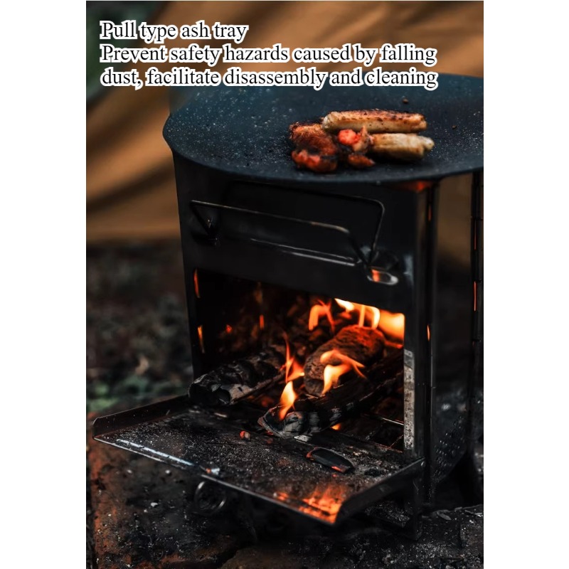Outdoor ultra-light and portab - Outdoor Camping Wood Stove recension och pris