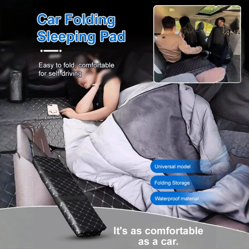 Foldable Car Backseat Bed No I - Outdoor Camping Mattress recension och pris