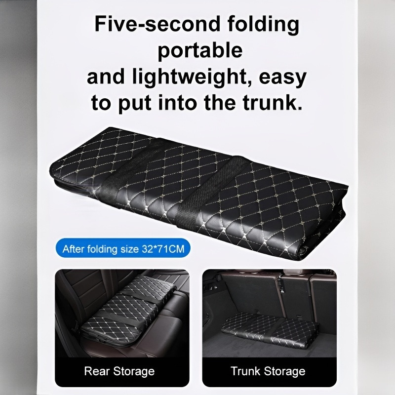 Foldable Car Backseat Bed No I - Outdoor Camping Mattress recension och pris