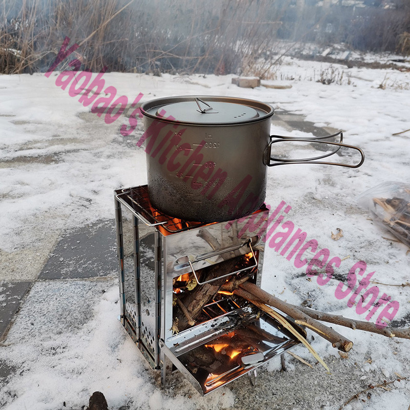 Wood Stove Outdoor Camping Equ - Outdoor Camping Wood Stove recension och pris