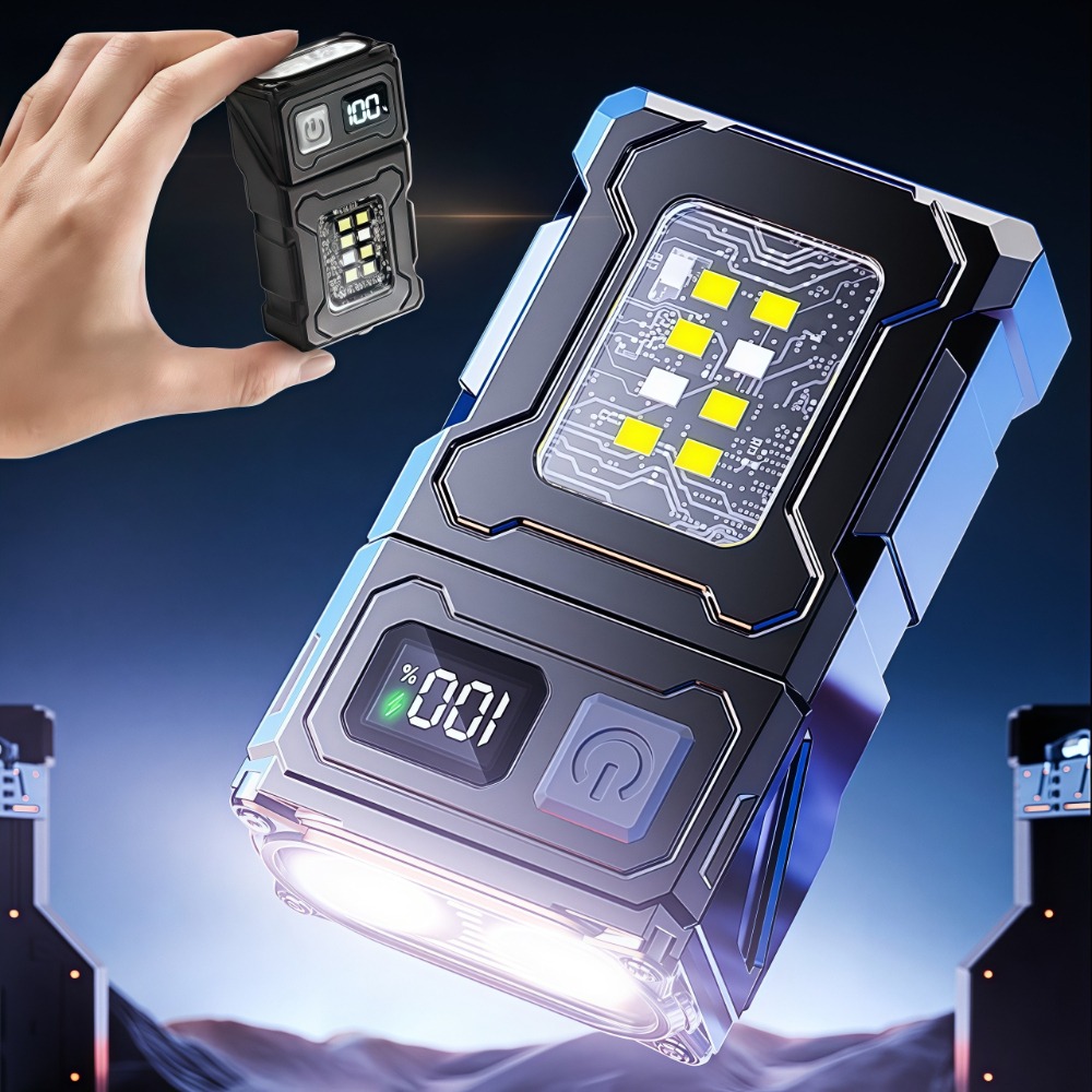 Rechargeable Mini LED Flashlig - Outdoor Camping And Fishing recension och pris