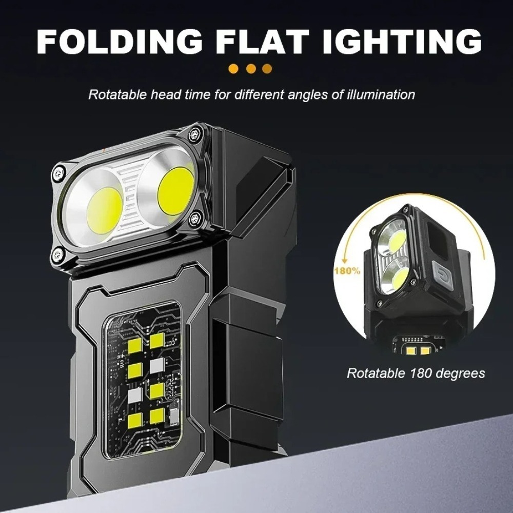 Rechargeable Mini LED Flashlig - Outdoor Camping And Fishing recension och pris