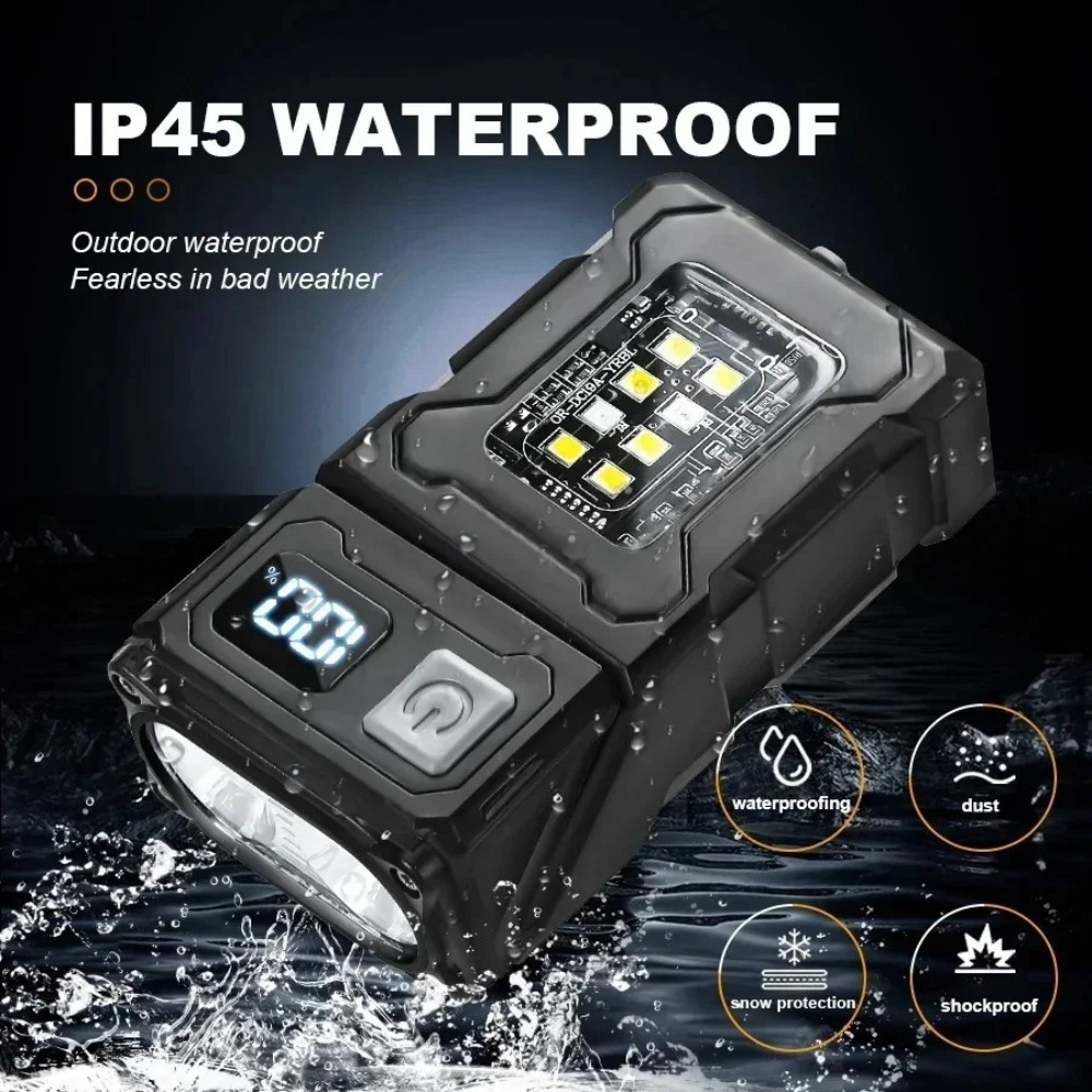Rechargeable Mini LED Flashlig - Outdoor Camping And Fishing recension och pris