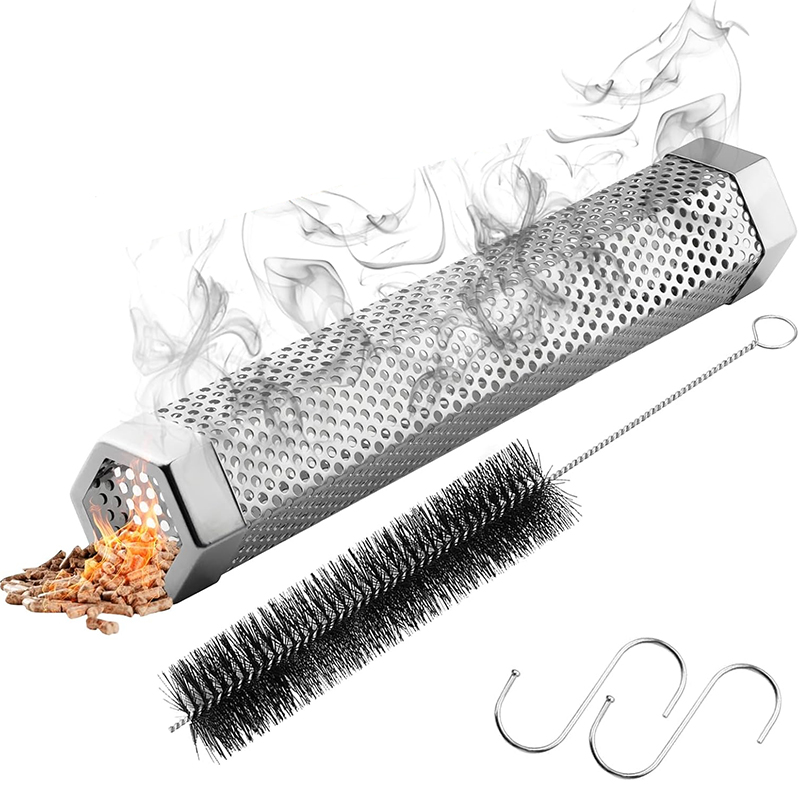 LMETJMA Camping Pellet Smoker  - Outdoor Camping Wood Stove recension och pris