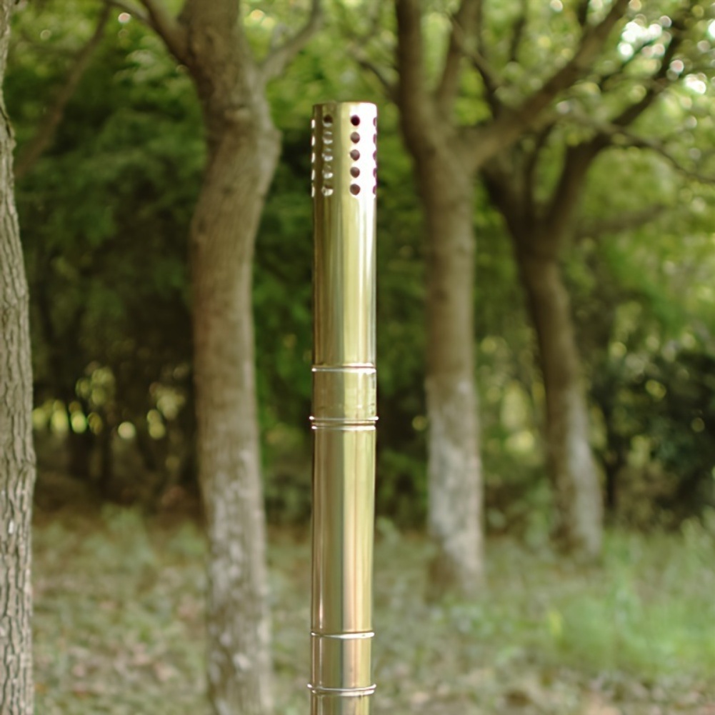 Stainless Steel Smoke Pipe Kit - Outdoor Camping Wood Stove recension och pris
