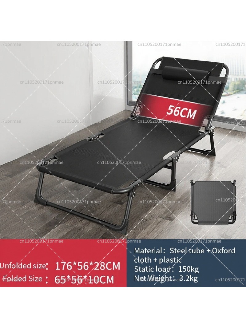 Metal Folding Single Bed Moder - Outdoor Camping Mattress recension och pris